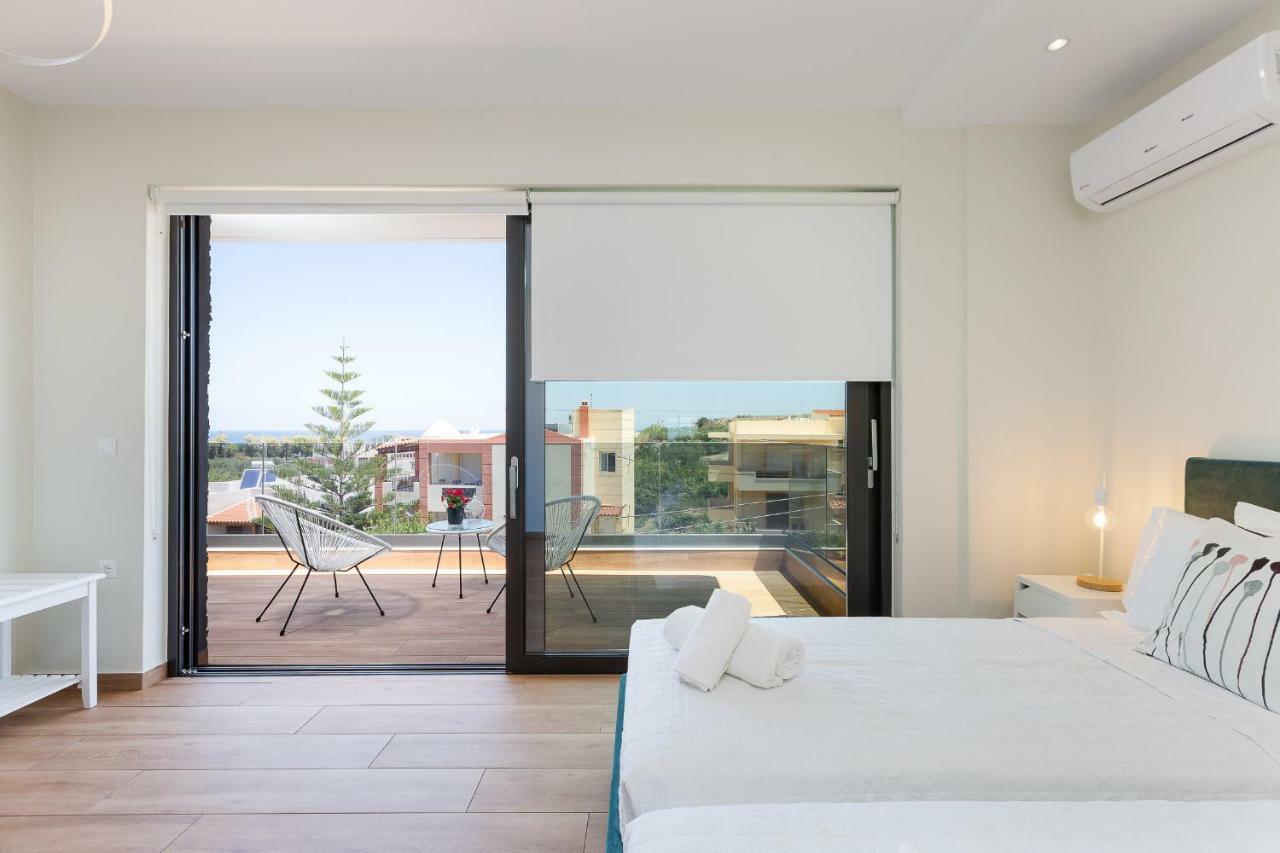 Nisos Villa, Pool & Heated Spawhirlpool, Walking To Beach, By Thinkvilla Sfáka Exterior foto